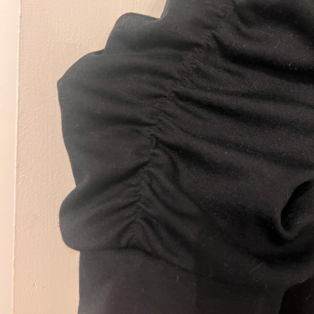Black Knit Dress - Picture 3 of 4
